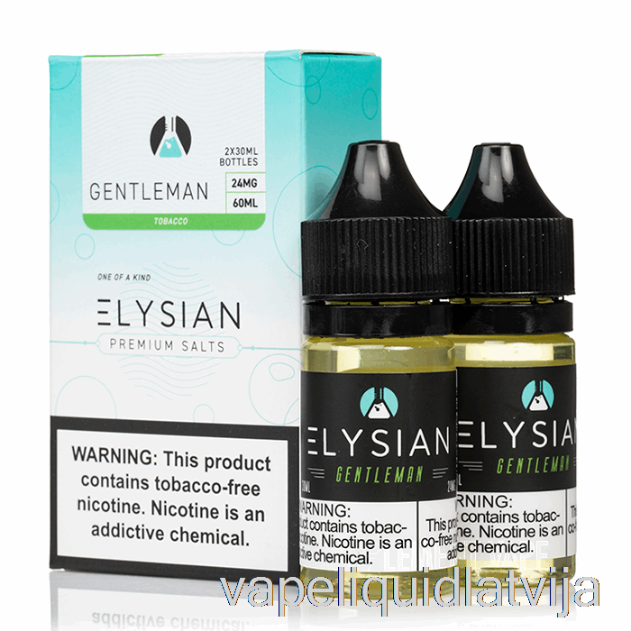 Džentlmenis - Elīzes Sāļi - 60ml 12mg Vape šķidrums